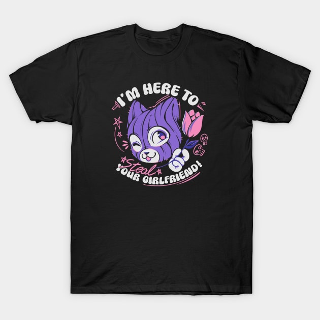 Cute But Dramatic Cat by Tobe Fonseca T-Shirt by Tobe_Fonseca